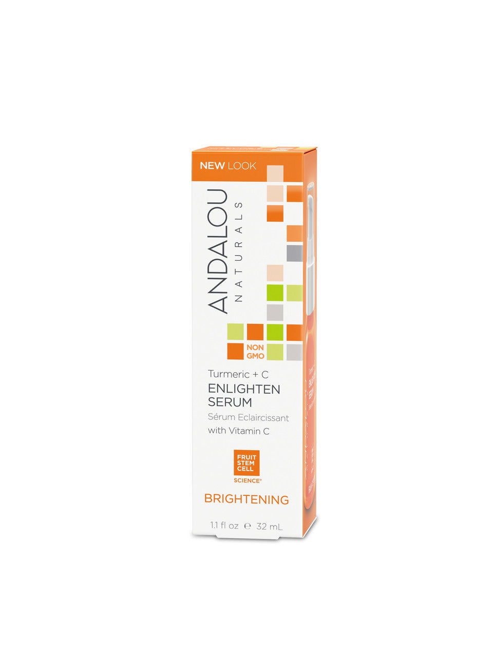 Andalou Naturals Turmeric+C Enlighten Serum (1x1.1 Oz)-1